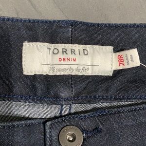 Torrid dark wash jeggings